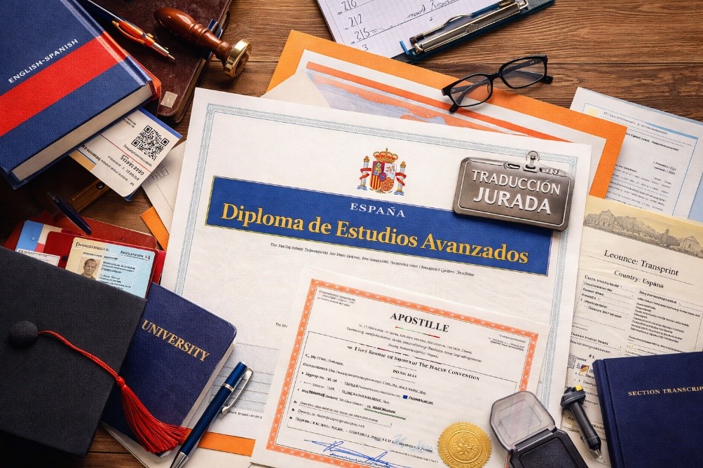 traducción jurada para estudiar en el extranjero