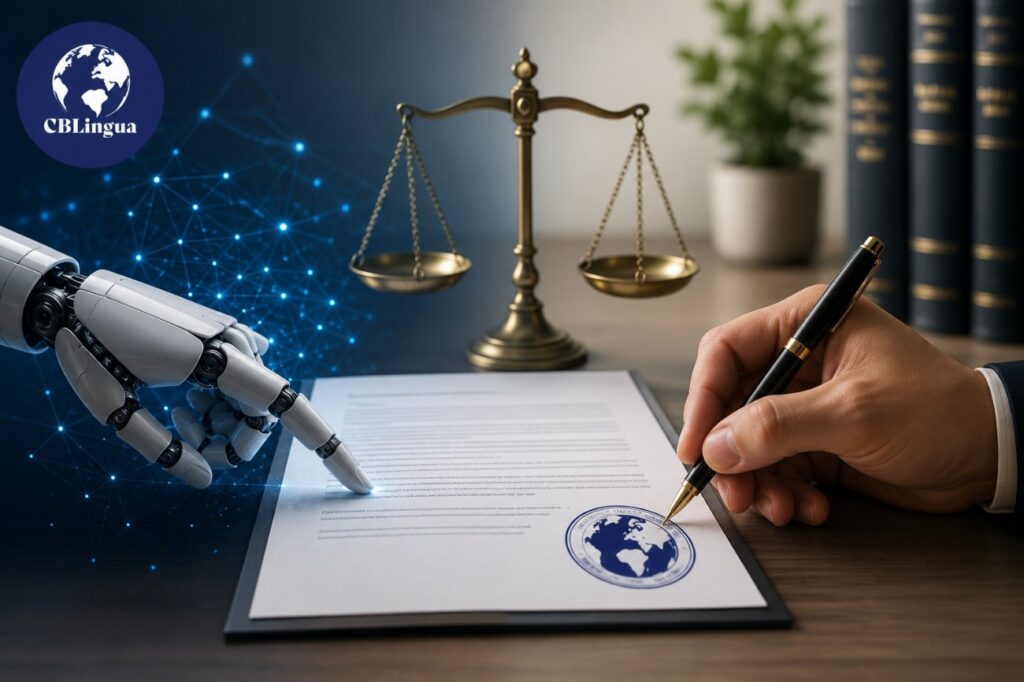 inteligencia artificial y traducción jurada
